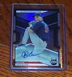 2023 Panini Elite Extra Edition Signatures Jake Bloss #2 Auto Rookie - Picture 1 of 3