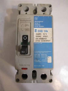 Westinghouse EHD14K 30 Amp Circuit Breaker - Picture 1 of 8