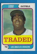 1974 Topps Traded Baseball Cards U-Pick - FREE shipping