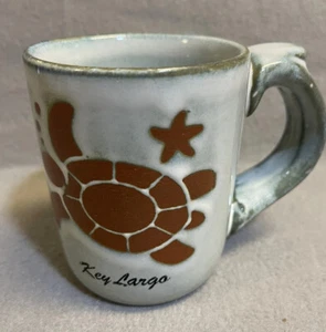 Taza de café de cerámica de tortugas marinas agiftcorp/taza de té amante del océano - Imagen 1 de 3