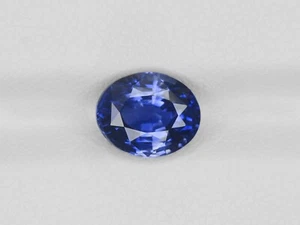 Zafiro azul CACHEMIRA 3,04 quilates ovalado natural sin tratar con certificación GIA IGI - Imagen 1 de 12