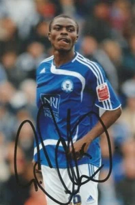 PETERBOROUGH: GABRIEL ZAKUANI SIGNED 6x4 ACTION PHOTO+COA - Picture 1 of 1