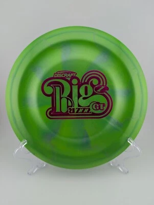 NEW Sparkly Swirly Discraft BIG Z Buzzz GT - Pink Foil - 178g - Image 1 of 4