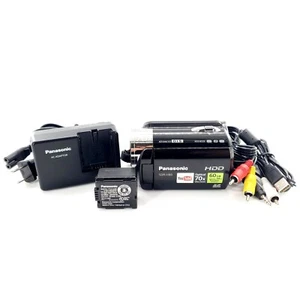Panasonic SDR-H80 60GB HDD Camcorder Black w/ Battery & Charger Tested & Works - Picture 1 of 12