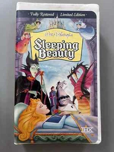 Sleeping Beauty (Limited Edition VHS, 1997) - COMMEMORATIVE BOOKLET - Picture 1 of 6