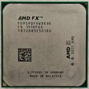 AMD FX-9590 Octa Core Processor 4.7 - 5.0 GHz, 8 MB Cache, Socket AM3+, 220W CPU - Picture 1 of 3
