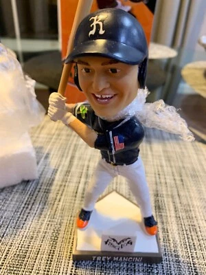 TREY MANCINI NOTRE DAME BOBBLEHEAD 2021 FREDERICK KEYS STADIUM GIVEAWAY   - Image 1 of 4