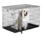 Midwest iCrate Double Door Folding Dog Crate, 48