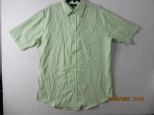 Croft&Barrow Shirt Mens Large Tall Green Button Up Office Dress Outdoor Casual* - Picture 1 of 10