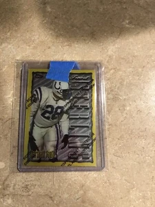 1996 Topps Finest Marshall Faulk Gold NO 173 Rare! - Picture 1 of 2