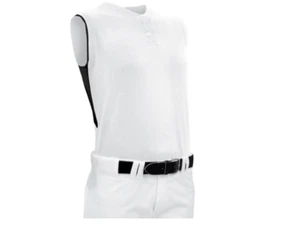 Marca Champro ~ Para mujer Talla grande ~ Sin mangas ~ Jersey lanzamiento rápido ~ Blanco/Gris - Imagen 1 de 3
