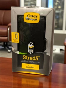 Folio serie OtterBox Strada con estuche con ranura para tarjeta para iPhone 6 6s negro - Imagen 1 de 5