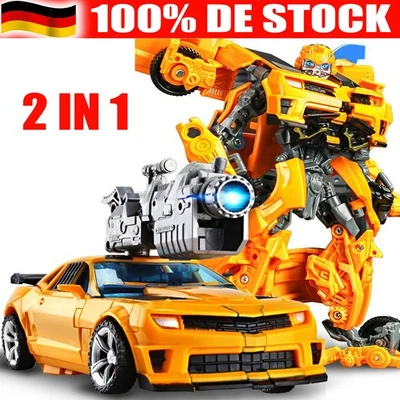 Transformator Auto Spielzeug Roboter Kinder Transform Spielzeugauto Geschenk - Bild 1 von 4