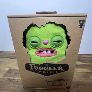 Fuggler Plush Funny Ugly Monster Rare Green Rabid Rabbit 2018 Spin Master - Picture 1 of 9