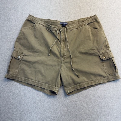 Mountain Lake Shorts Womens 20 Green Cargo Corp Core Outdoors Cotton - Image 1 of 4