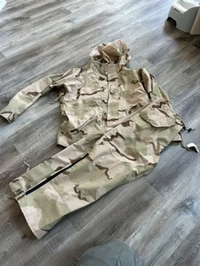 USGI Military Desert Camo Cold Weather Parka Jacke & Hose Med Gortex - Bild 1 von 10