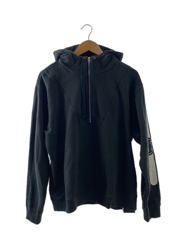 GUCCI Felpa con Cappuccio Nero Cotone Uomo Taglia M Casual Streetwear 627079 #EG AGA