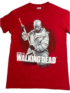 AMC Walking Dead Morgan Shirt Red Size Small - Bild 1 von 8