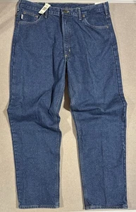 Carhartt B21 DST Flanell gefütterte Jeans 40x32 Relaxed Fit Denim Arbeitshose Neu mit Etikett - Bild 1 von 9