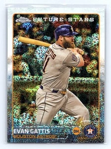 2015 Topps Chrome Update #US11 Evan Gattis - Picture 1 of 2