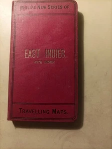 Philips New Series of travelling Maps East Indies with index - Picture 1 of 6