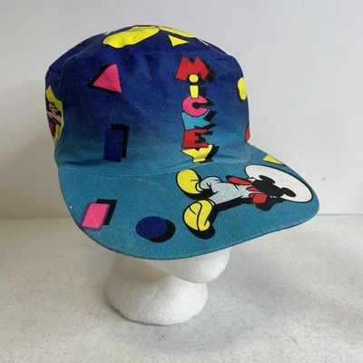 Gorra de Pintores Mickey Mouse de Colección Sombrero para Niños Disney Años 80/90 Foto 1 de 4