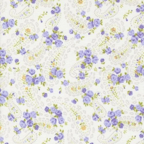 Georgia por Brenda Riddle para Moda - Off White Paisley #18773-11 Foto 1 de 1