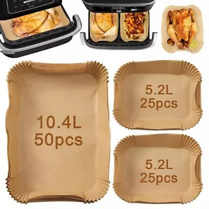Backpapier Für Heißluftfritteuse 150Stü Airfryer Backpapier Für Ninja AF500EU - Bild 1 von 8