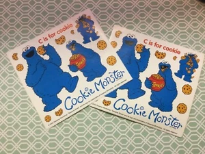 Colorbok Cookie Monster Sesame Street pegatinas grandes 5”x4,5” 20 hojas - Imagen 1 de 1