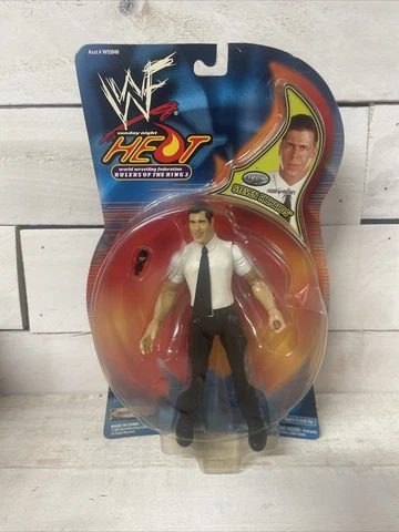 Jakks Pacific WWE WWF Heat Rulers of Ring 3 Steven Richards Figure 2001 NIP Cover