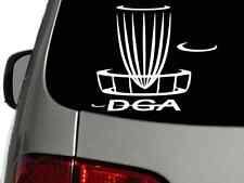 DGA DISC GOLF BASKET 6 x 5 Vinyl Decal Car Sticker Wall Truck