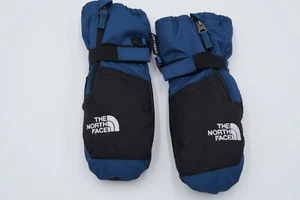 The North Face Toddler 3T XS Blue Black Mittens Dryvent - Picture 1 of 4