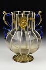 Multi Color Venetian Blown Art Glass Vase 19th Century Wonderful Quality 