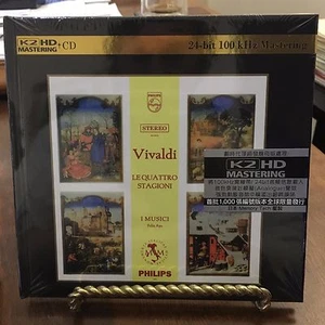 Vivaldi: Le Quattro Stagioni I Musici, Felix Ayo K2HD CD, NUMBERED 117 JAPAN - Picture 1 of 4