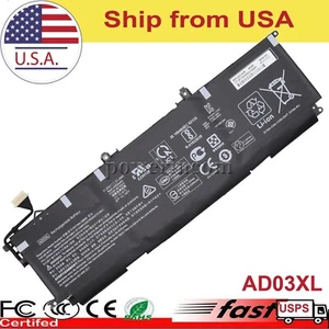 AD03XL Battery 921409-2C1 921439-855 HSTNN-DB8D For HP Envy 13-AD - Picture 1 of 5