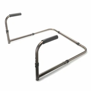Medic Therapeutics Adjustable Standing Aid Rail for Couch & Chair Color Brown - Picture 1 of 9