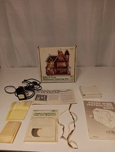 Vintage Greenleaf Safe 'N Easy Dollhouse Lighting Kit Replacement Parts - Picture 1 of 8