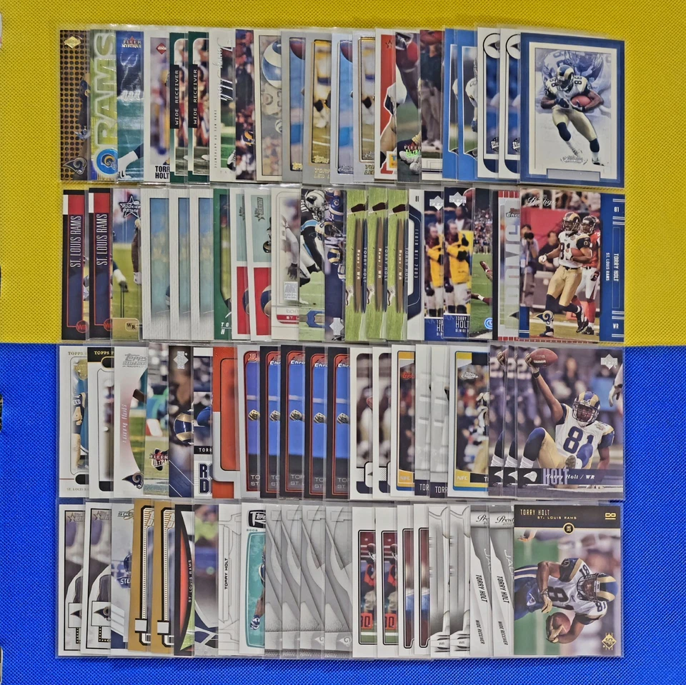 Torry Holt Inserts Premiums Base Pick Your Card & $ave St. Louis Rams | Jaguars - Image 1 of 1