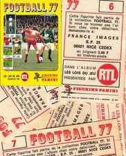 FOOTBALL 77 PANINI league championship of France 1 sticker new original choice