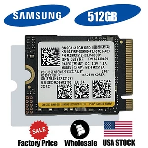 Samsung M.2 SSD 256GB/512GB NVMe PCIe Gen4 - MZ-9MX512A (Open Box) - Picture 1 of 1