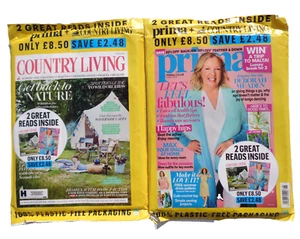 COUNTRY LIVING / PRIMA TWO MAGAZINE PACK JUNE 2024 ~ NEW ~ - Picture 1 of 1