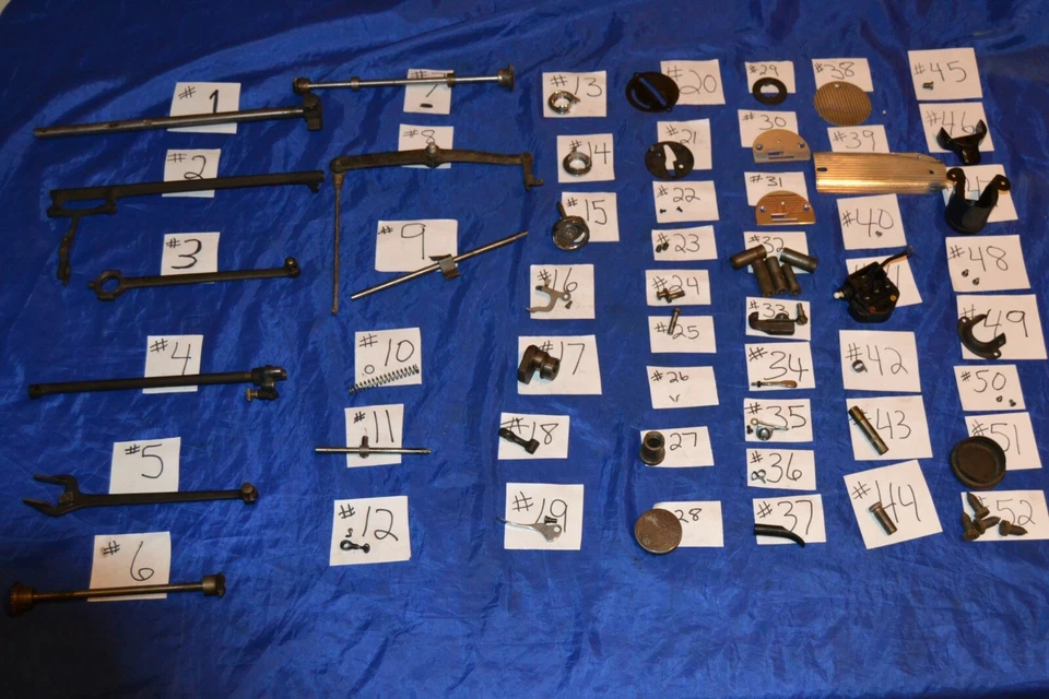 SINGER 201 201-2 SEWING MACHINE ORIGINAL SEWING MACHINE PARTS PICK THE PART YOU  - Image 1 of 1