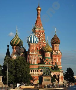 CALAMITA PVC RIGIDO MOSCA MOSKOW PIAZZA ROSSA MAGNETE CREMLIN RED SQUARE MAGNET - Picture 1 of 4