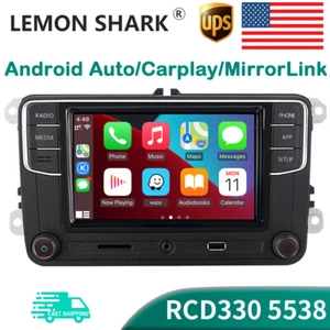 NONAME RCD330 RCD340G 187B Car Radio Stereo Carplay Android Auto For VW Golf CC - Picture 1 of 7