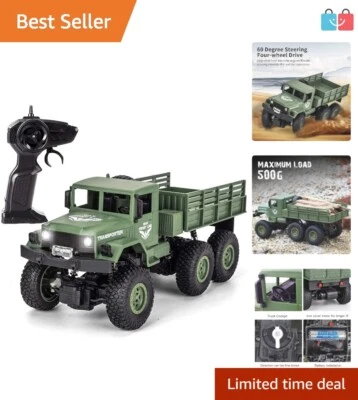High-Performance Off-Road RC Truck - 50 Mins Play for Adventure-Loving Kids - Image 1 of 4