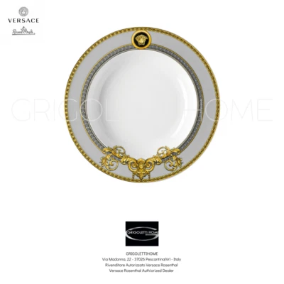 Versace Rosenthal - Prestige Gala - Assiette Creuse 22 Cm / 8.66 In - Photo 1/4
