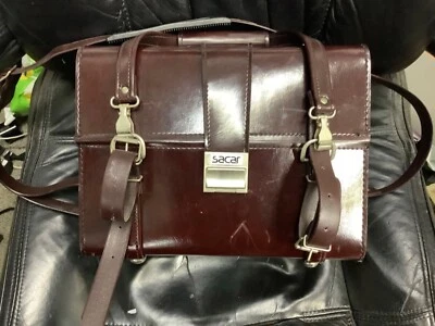 Genuine Secar Luxury Vintage Camera Case  - brown leatherette - Image 1 of 3