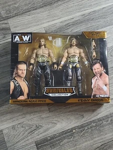 AEW Unrivaled Tag Team Pack Kenny Omega,  Hangman Adam Page Action Figures NEW - Picture 1 of 6