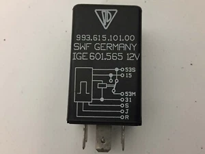 90-98 Porsche 911 964 993 Intermittent Wiper Interval Relay 993.615.101.00 F3 - Picture 1 of 6