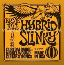 Ernie Ball 2222 Hybrid Slinky Nickel Wound Guitar Strings .009 - .046
